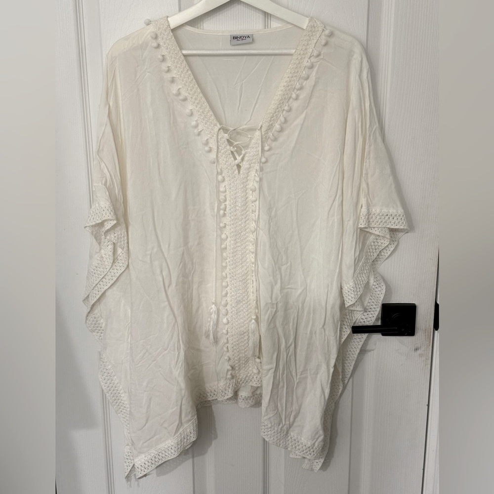 White Women's Top by BINDYA